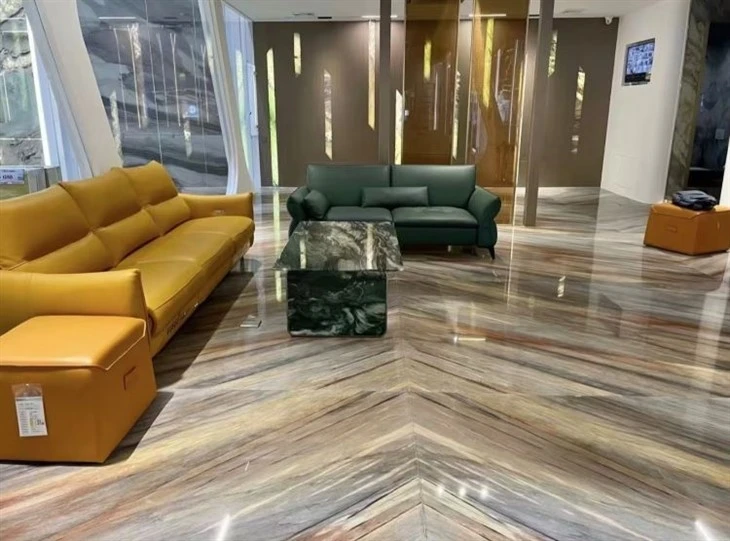 Azul Aurora Blue Quartzite Flooring tiles